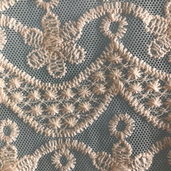 Francesca’s off white lace cardigan with fringe - Picture 2 of 7